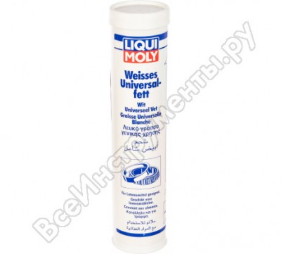 Liqui moly белая универс.смазка weisses universal-fett 0,4кг 8918