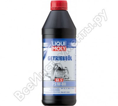 Liqui moly п/с.тр.масло getrieb. 75w-80 gl-51л 7619