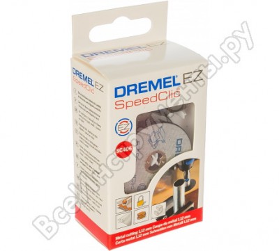 Dremel набор насадок sc406 38мм 2615s406jc