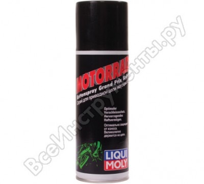 Liqui moly спрей д/привод.цепи мотоц.зелен.motorrad kettenspray grandprix grun0,2л 7637