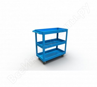 Wedo тележка передвижная с 3-мя полками 700*350*660 мм wd1318
