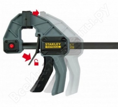 Stanley струбцина триггерная fatmax l 150мм fmht0-83234