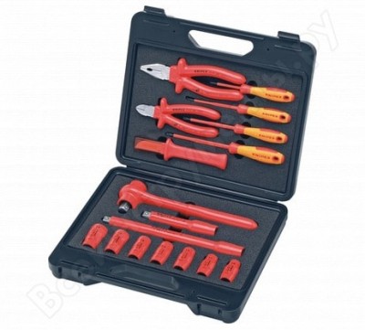 Knipex набор инструментов 1000v в портфеле kn-989911