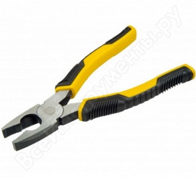 Stanley плоскогубцы комбинированные control-grip 200mm 0-74-367