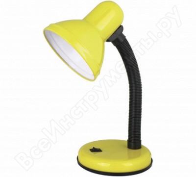 Ultraflash uf-301 с07 желтый светильник настольный,230v 60w 12359