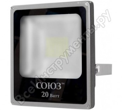 Союз плоские smd прожектора sflsled-smd-20-865-gr-ip65