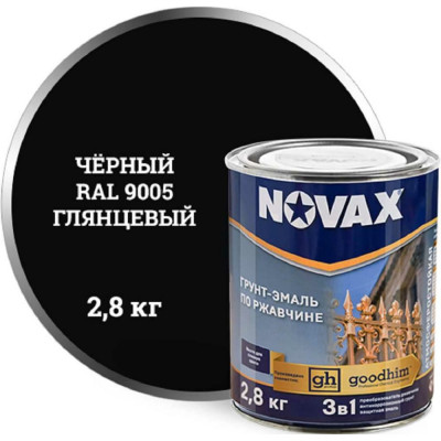 Глянцевая грунт-эмаль Goodhim novax 10977