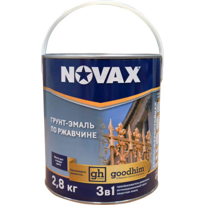 Глянцевая грунт-эмаль Goodhim novax 10892