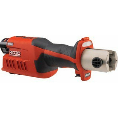 Ridgid rp 241 пресс-пистолет 12v li-ion в кейсе с пресс-клещами th16, th20, th26 59173