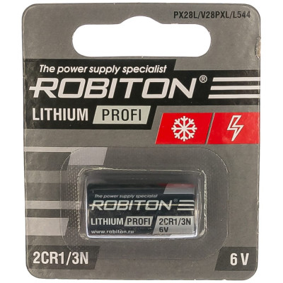 Robiton Батарея PROFI R-2CR1/3N-BL1 2CR1/3N BL1 13708