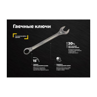 Inforce Комбинированный ключ 24 мм 06-05-23