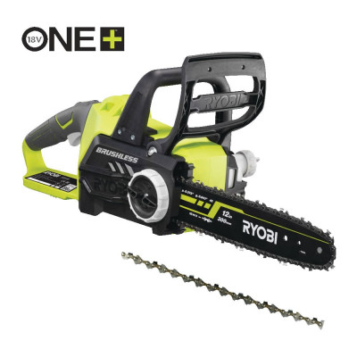 Ryobi Бесщеточная Аккумуляторная цепная пила ONE+ OCS1830 без аккумулятора в комплекте 5133002829
