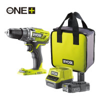 Ryobi ONE+ Li-Ion компактн.дрель-шуруповерт R18DD3-120S 5133003347
