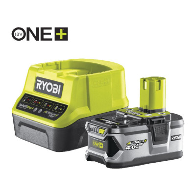 Ryobi ONE+ аккумулятор 4.0Aч + зарядное устройство RC18120, RC18120-140 5133003360