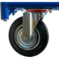 Тележка Стелла-техник платформенная, с бортами, 800х1200мм, КПО-500Т-200-К