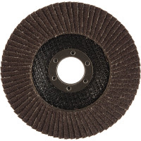 Круг лепестковый конический (115х22.2 мм; К80) для углошлифовальных машин Энкор 20512