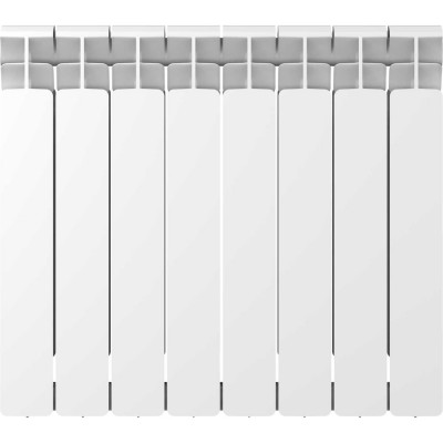 Биметаллический радиатор RIFAR BASE 500 08 секц. бок. R-BA-500-08