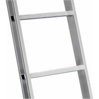 Алюминиевая лестница Алюмет приставная односекционная 1х14 ступеней . Серия Н1 5114 H1 5114