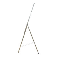 Лестница алюминиевая Алюмет 3х13 ступеней трехсекционная универсальная H3 5313