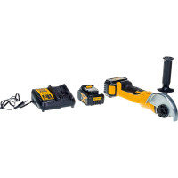 Угловая аккумуляторная шлифмашина DEWALT DCG 412 M2