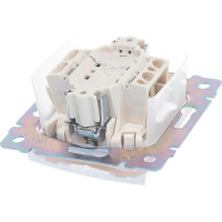 Одноклавишный выключатель, белый, IP44 Legrand Valena 774201