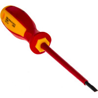 Диэлектрическая шлицевая отвертка 4х100мм Энкор 19691