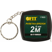 Рулетка-брелок 2м FIT DIY 17822