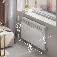 Радиатор Royal Thermo BiLiner 500/Bianco Traffico - 12 секц. НС-1176295