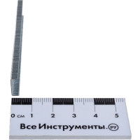 Скобы узкие прямоугольные (тип 53; 4 мм; 1000 шт.) для степлера FIT IT 31304