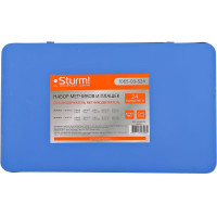 Набор метчиков и плашек для нарезания резьбы Sturm 1065-03-S24