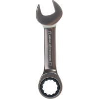 Комбинированный ключ Дело Техники трещоточный короткий 17мм 515617