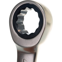 Комбинированный ключ Дело Техники трещоточный короткий 17мм 515617