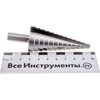 Сверло ступенчатое (6-30 мм; 13 ступеней; HSS) по металлу FIT IT 36398