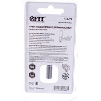 Фреза пазовая (8х20х58 мм; 2 лезвия; хвостовик 8 мм) по дереву FIT IT 36639