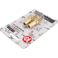 Соединитель для шлангов (2 шт; 10 мм) Калибр 00000050299