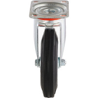 Колесо с вращающейся опорой и пластиной крепления (200 мм; 230 кг) Tellure rota 535106