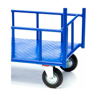 Тележка Стелла-техник платформенная, с бортом, 600х900мм, КПБ-300-125-К