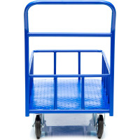 Тележка Стелла-техник платформенная, с бортом, 600х900мм, КПБ-300-125-К