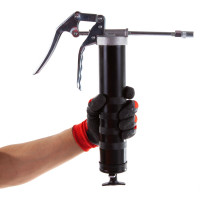 Профессиональный плунжерный шприц для одной руки 345 атм, 500 см3, трубка GROZ GR43000 - G5R/B