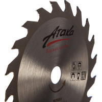 Диск пильный (140 мм; 20T; 16 мм) по дереву профи АТАКА 8078420