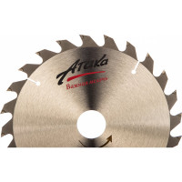 Диск пильный (190 мм; 24T; 30 мм) по дереву профи АТАКА 8078670