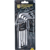 Набор шестигранных ключей 10 шт Berger BG BG2291