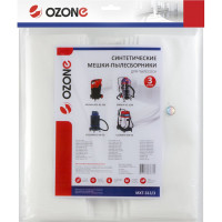Мешок-пылесборник turbo синтетический 3 шт. (до 72 л) OZONE MXT-313/3