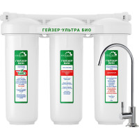 Проточный фильтр для воды под мойку Гейзер Ультра Био 431 16018