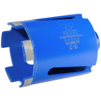 Коронка алмазная по бетону (68/70 мм; М16) KEOS DC068.70