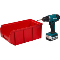 Пластиковый ящик Стелла-техник 342х207x143мм, 9,4 литра, V-3-красный