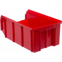 Пластиковый ящик Стелла-техник 342х207x143мм, 9,4 литра, V-3-красный