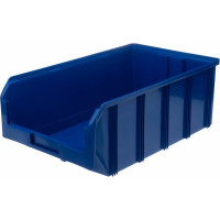 Пластиковый ящик Стелла-техник 502х305х184мм, 20 литров, V-4-синий