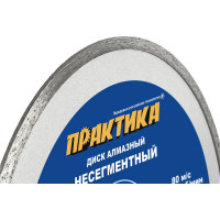 Диск алмазный Мастер (180х25.4/22.2 мм) ПРАКТИКА 030-641