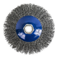 Кордщетка радиальная с наклоном мягкая (115 мм; М14) для УШМ ПРАКТИКА 773-354